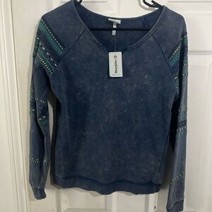 Flying Monkey Blue Sweatshirt Hoodie